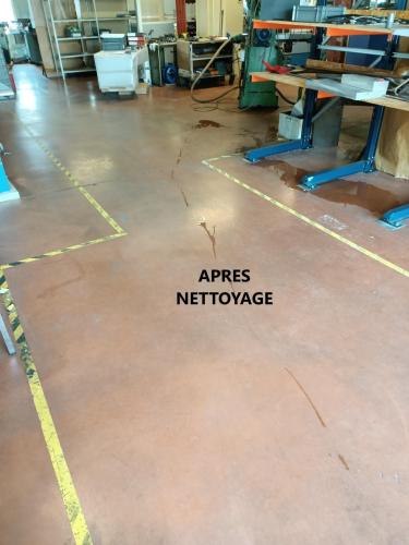 Nettoyage Sol entreôt