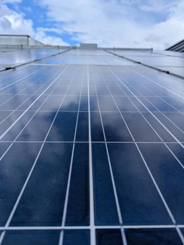 Nettoyage panneaux photovoltaïques